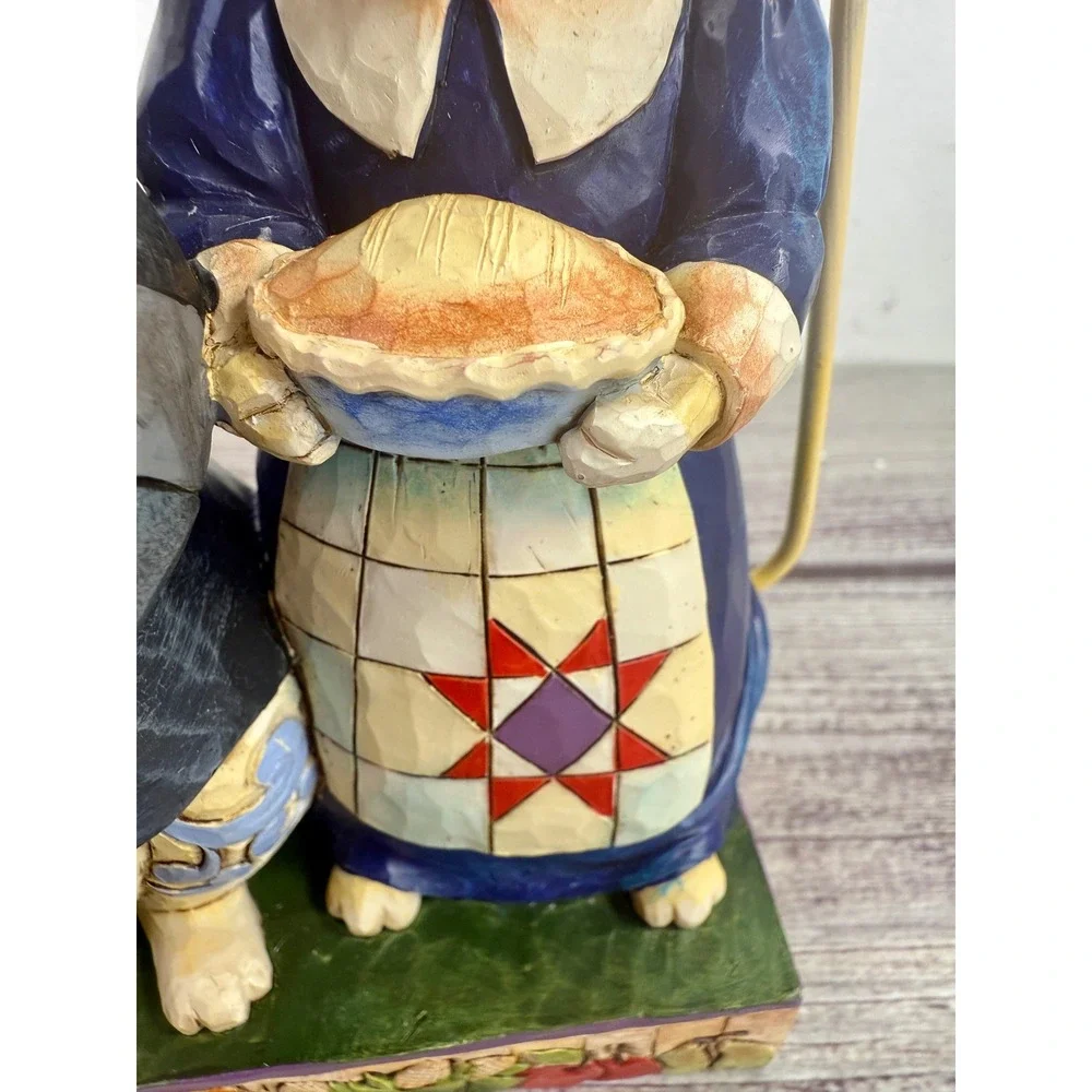 Jim Shore Heartwood Creek Paws And Give Thanks Pilgrim Cats Figurine 4017596‎